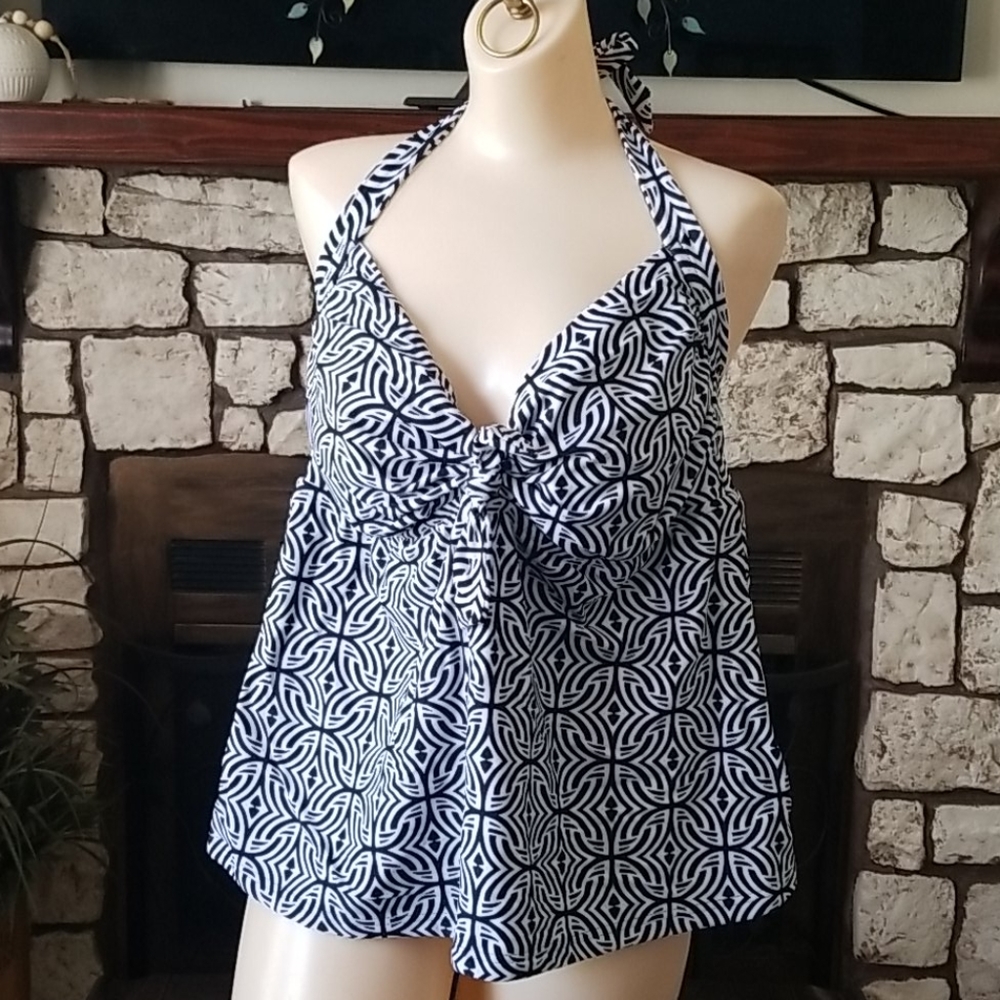 NWOT Mossimo Tankini Top Plus Size